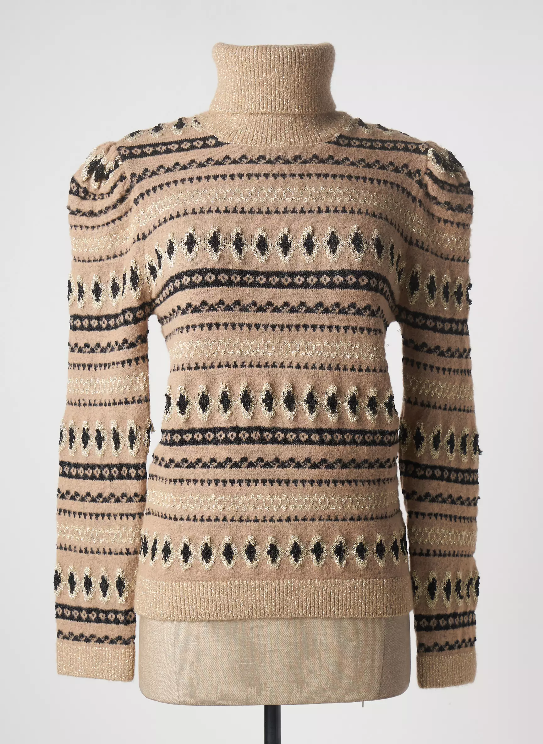 Fracomina Cols Roules Femme couleur beige