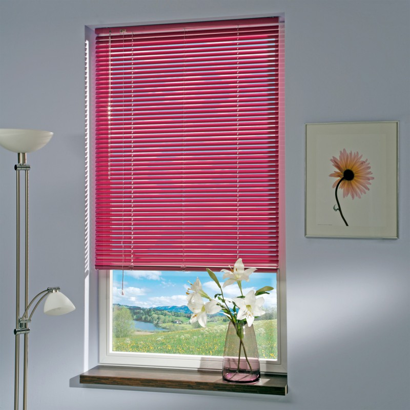 Powertec Bella Casa Aluminium-Jalousie, flieder, 220 x 120 cm