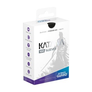 Ultimate Guard Katana Sleeves Standardgröße Schwarz (100)
