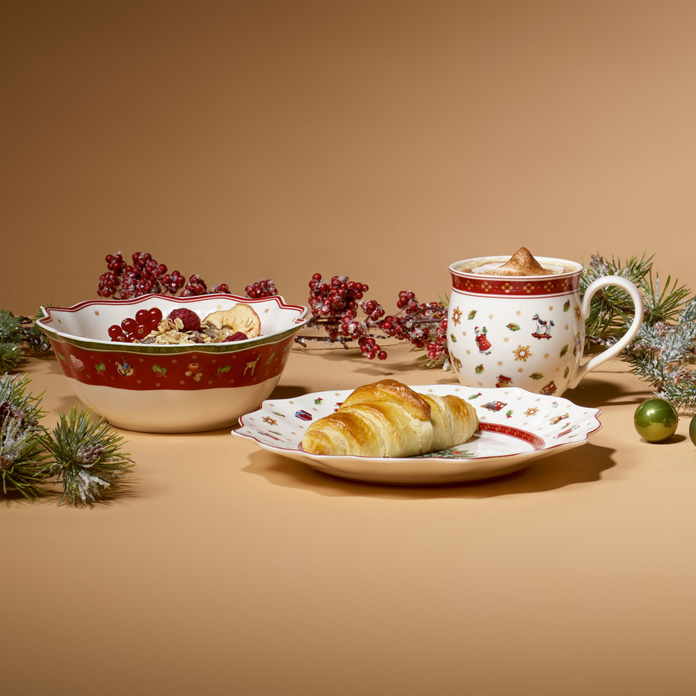 Villeroy & Boch Breakfast for 2 blanc, set 6pces Toy's Delight service de vaisselle
