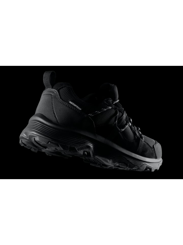 GUGGEN MOUNTAIN Wanderschuhe Uni in Schwarz günstig kaufen