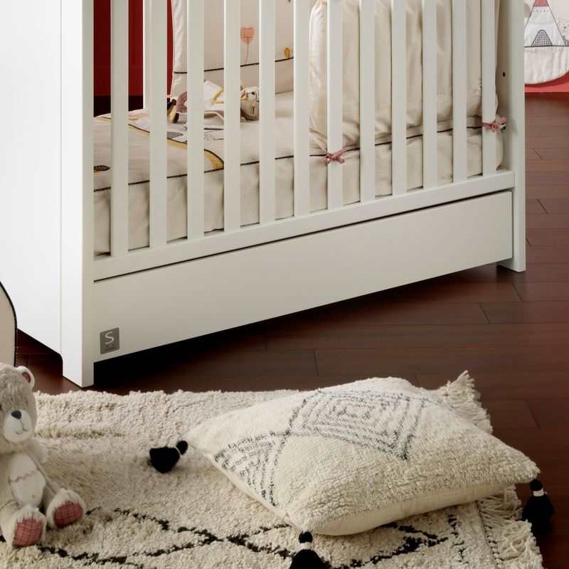 Tiroir de lit bébé 120x60 Loft