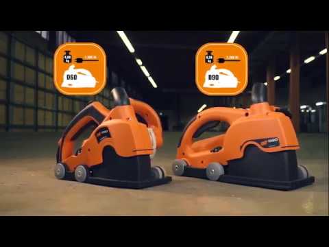 Spit 811223 D60 sienų frezavimo staklės 1600 vatų + 2 deimantiniai pjūklo diskai