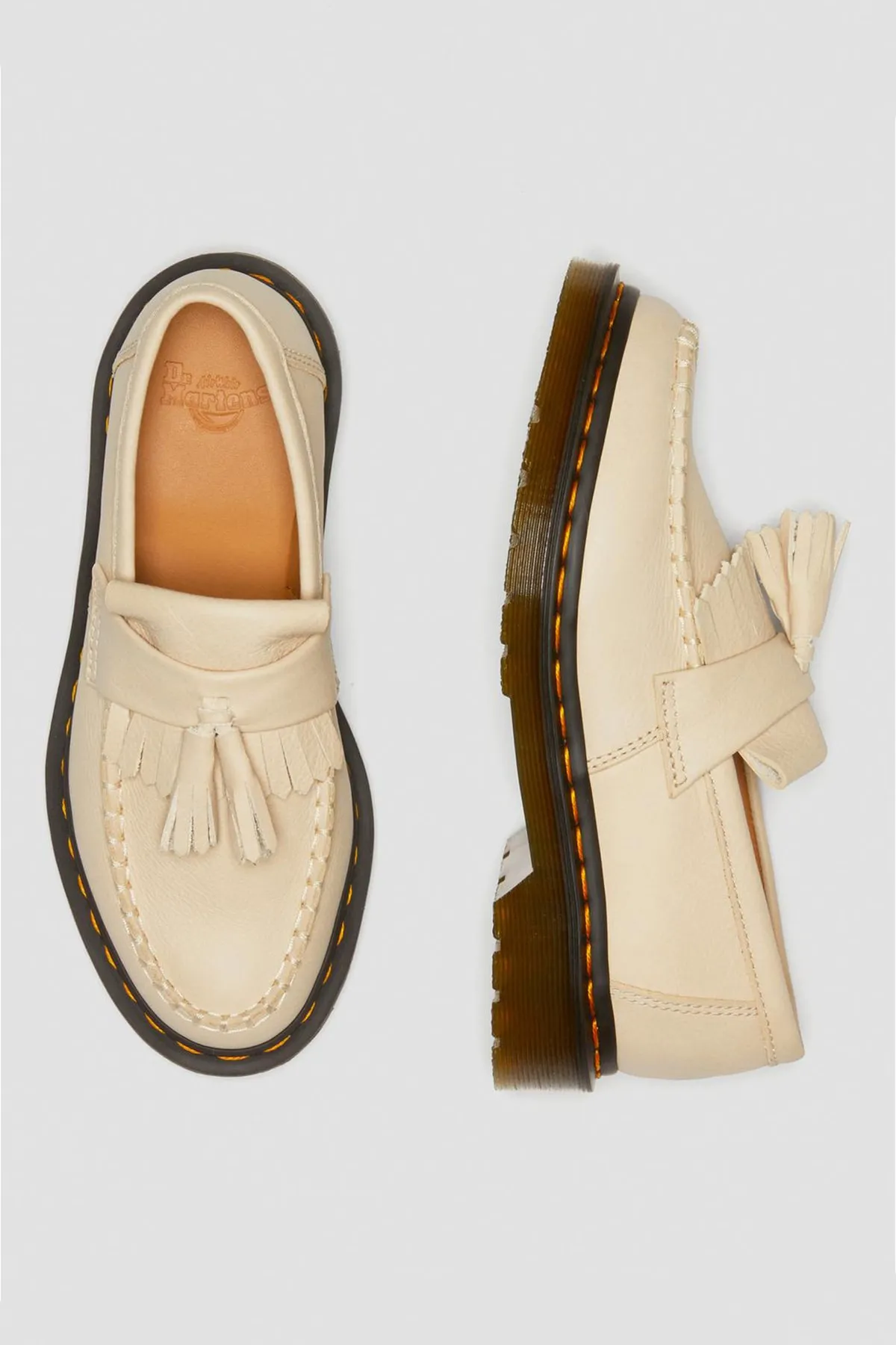 Dr. Martens  Loafer - Beige - Flacher Absatz