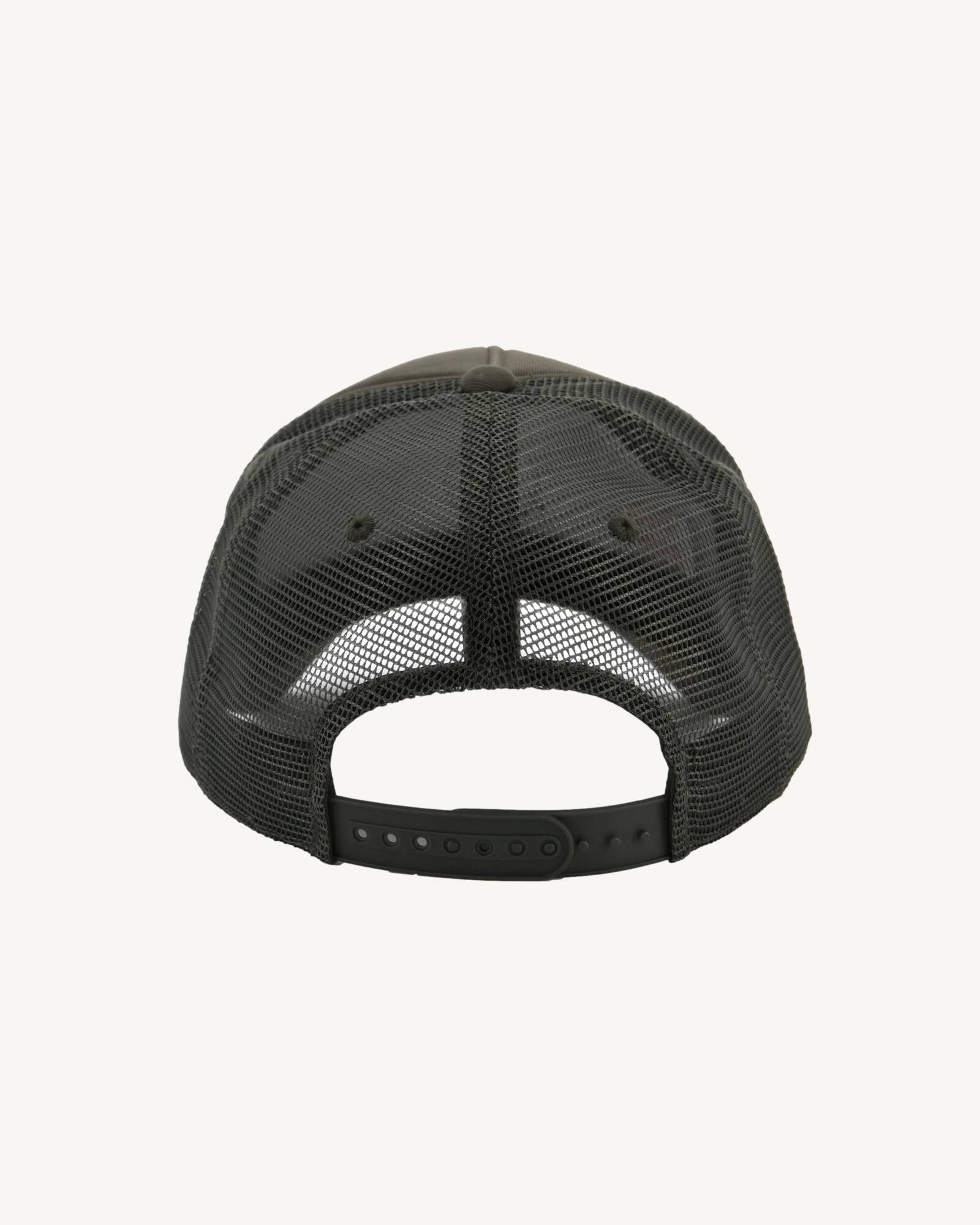 Casquette en coton et mesh Kaki Rise
