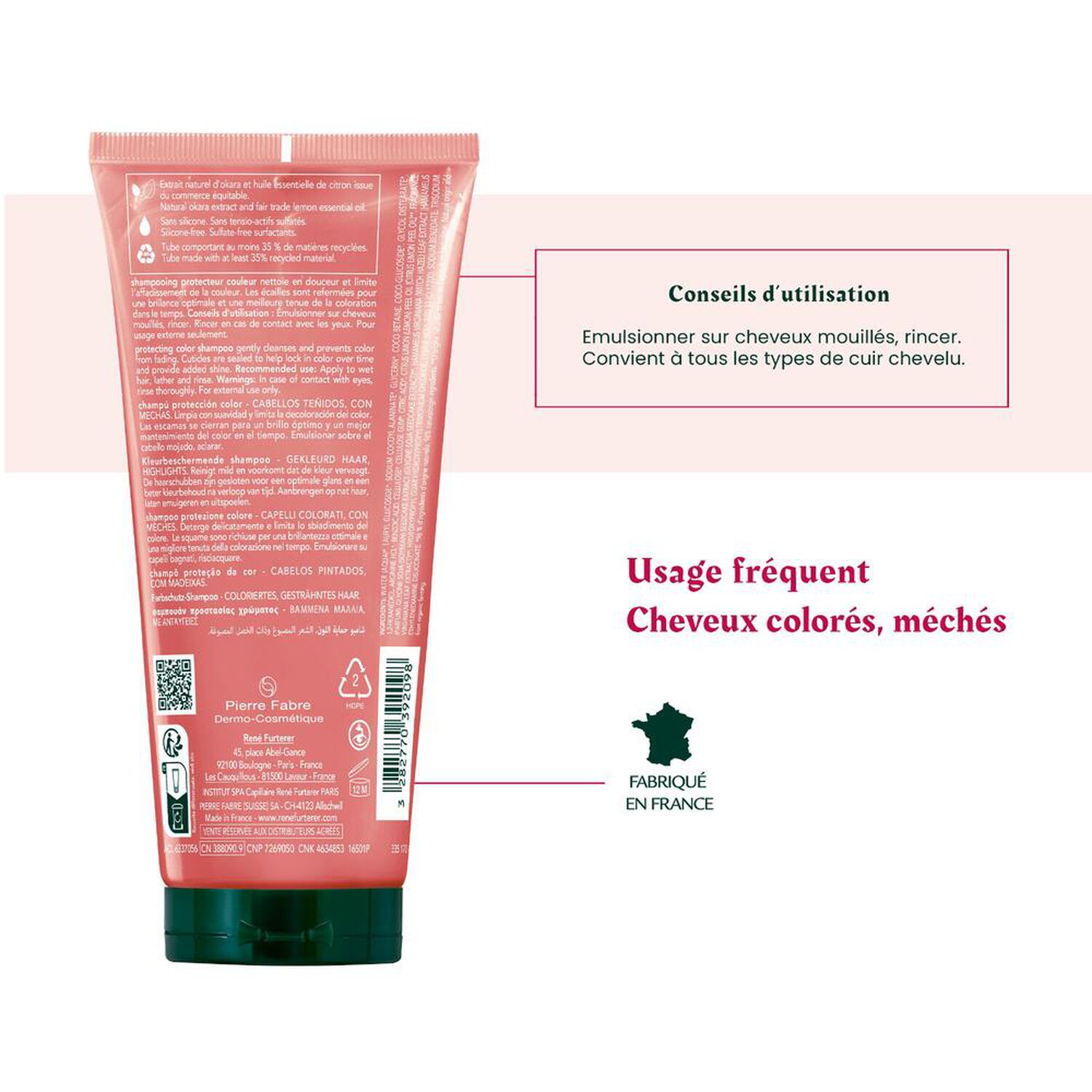 René Furterer Color Glow Shampooing protecteur de couleur