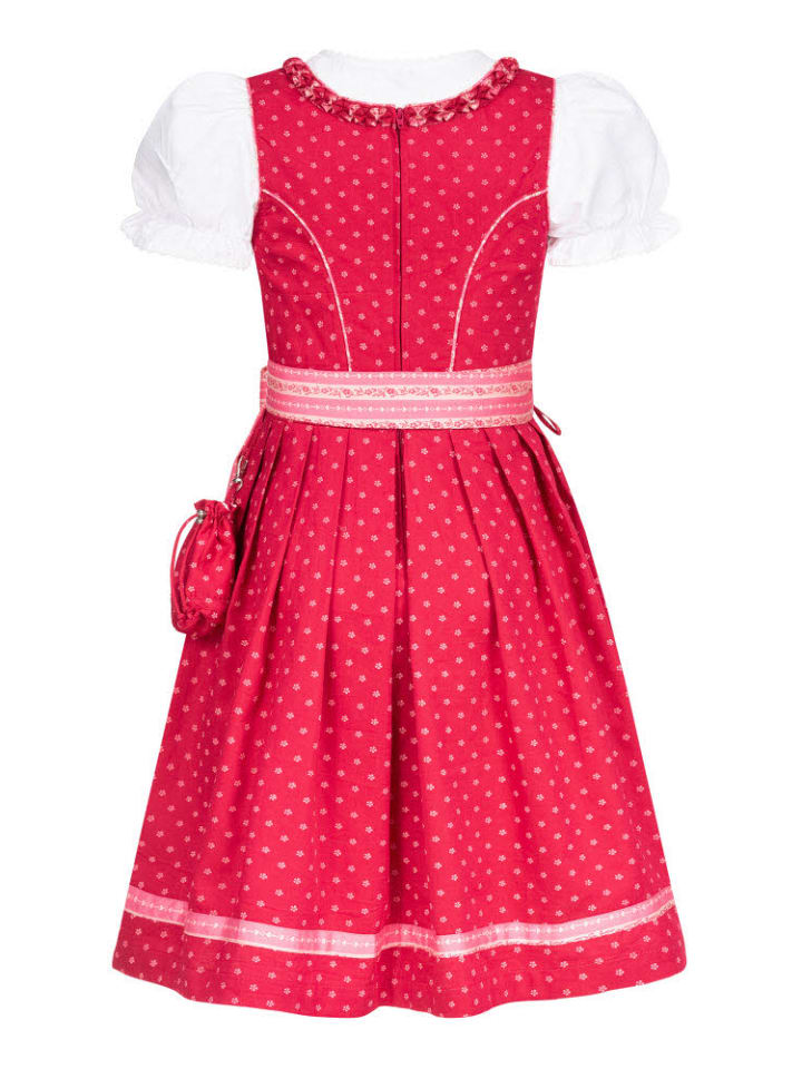 Nübler Kinderdirndl 3-teilig Diana in Beere günstig kaufen