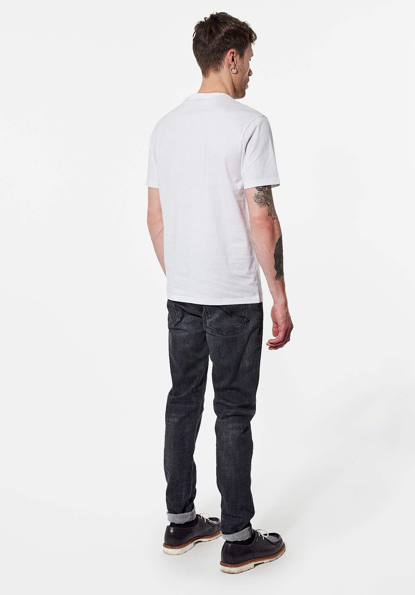 BRYZO  T-shirt blanc Homme en 100% coton bio