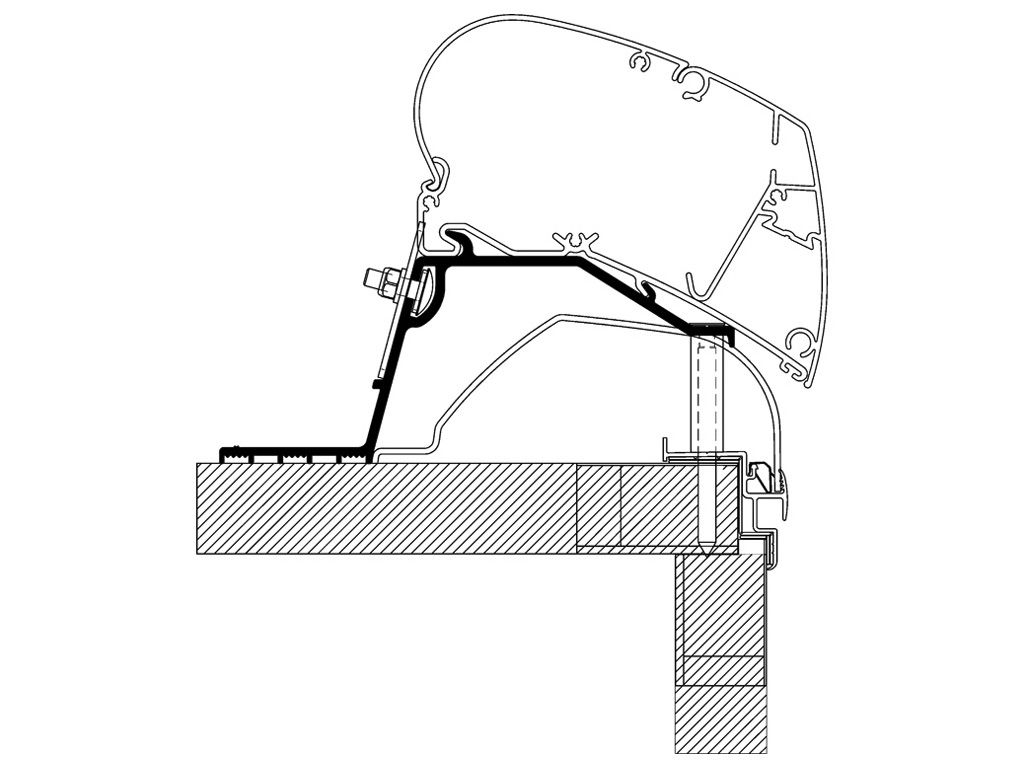 Zweite Chance Thule Omnistor Adapter Hobby Serie 6/9 ab 2014
