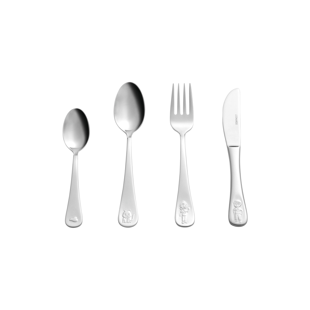 Kinderbesteck-Set Bambini Avventur