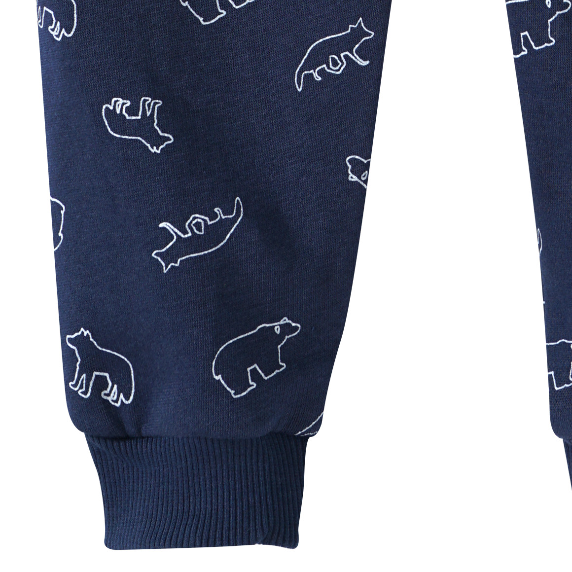Jungen Jogginghose mit Bär-und Fuchs-Motiven