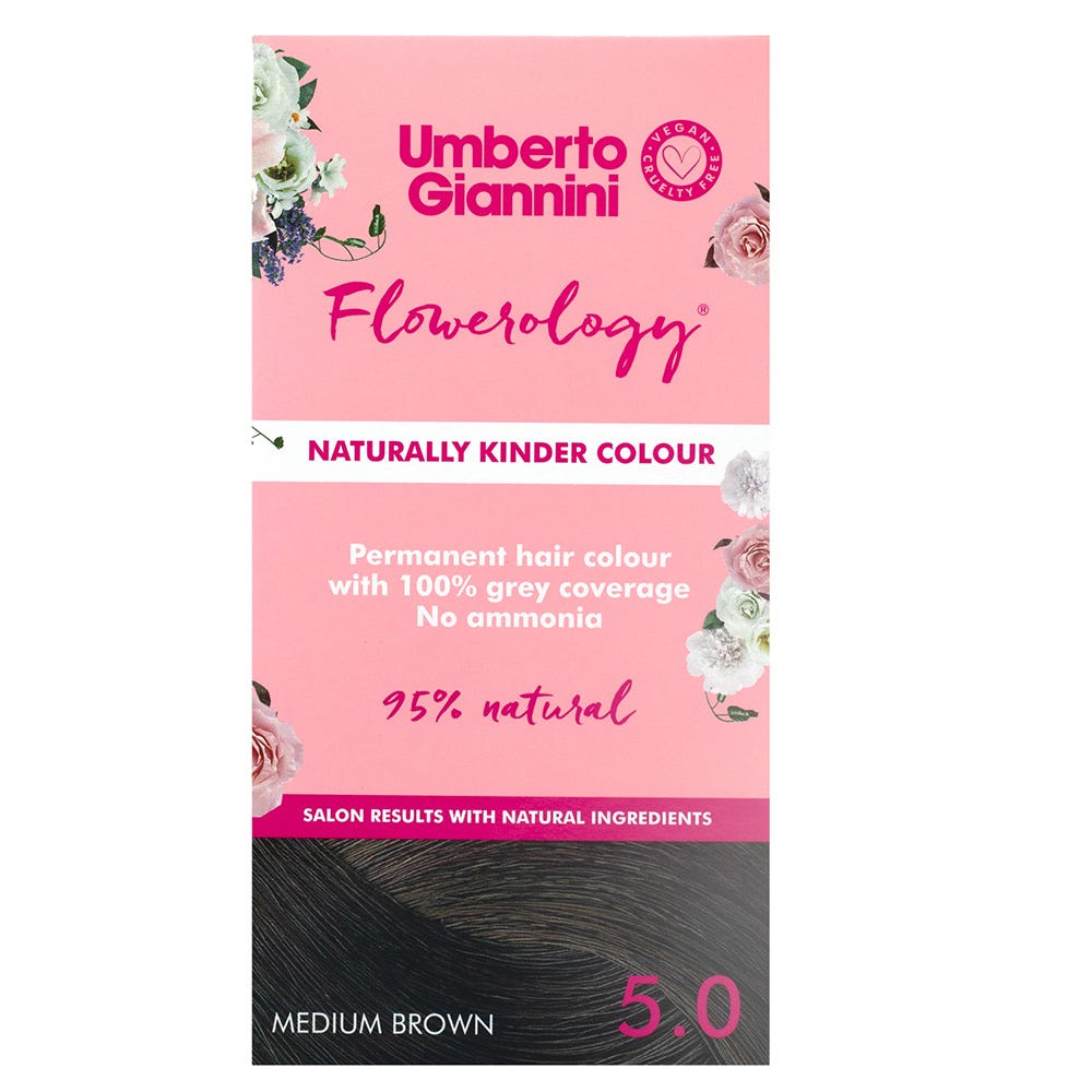 Umberto Giannini Flowerology Medium Brown 5.0 110 ml