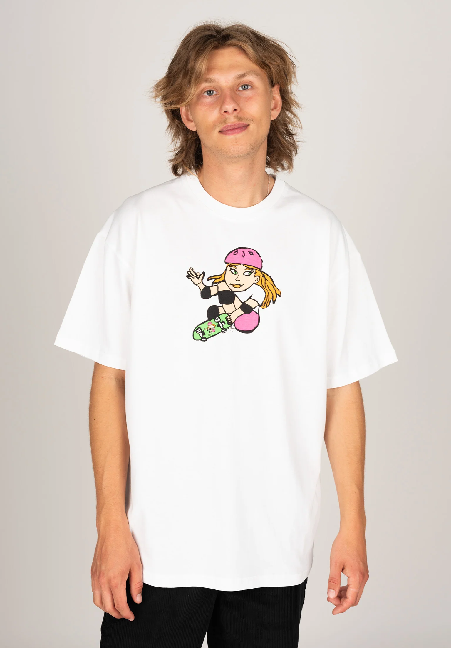 Skater Skating On A Skateboard
