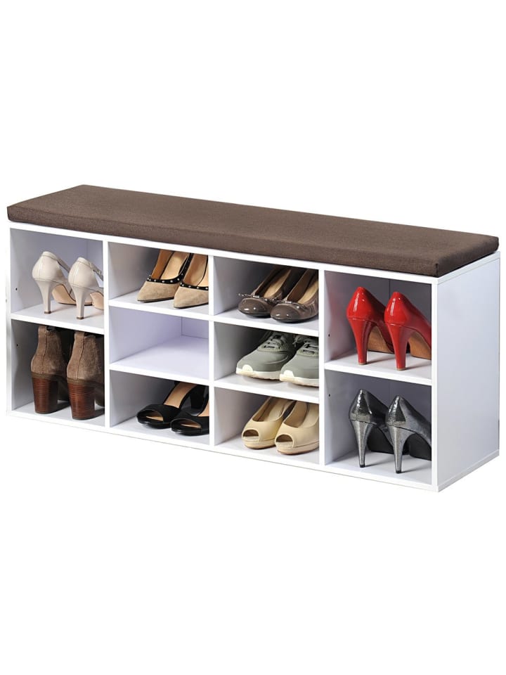 Kesper Schuhschrank in weiß günstig kaufen onesize