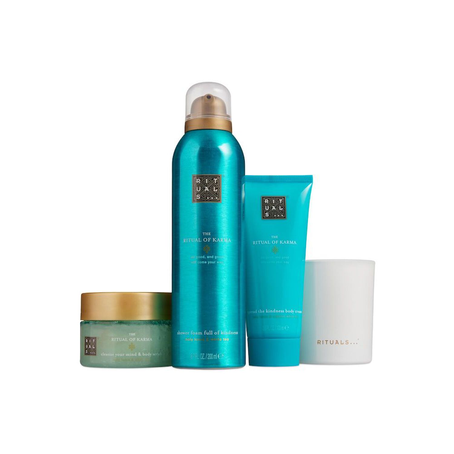 Rituals The Ritual of Karma Coffret M - Mousse de Douche 200 ml + 3 Produits