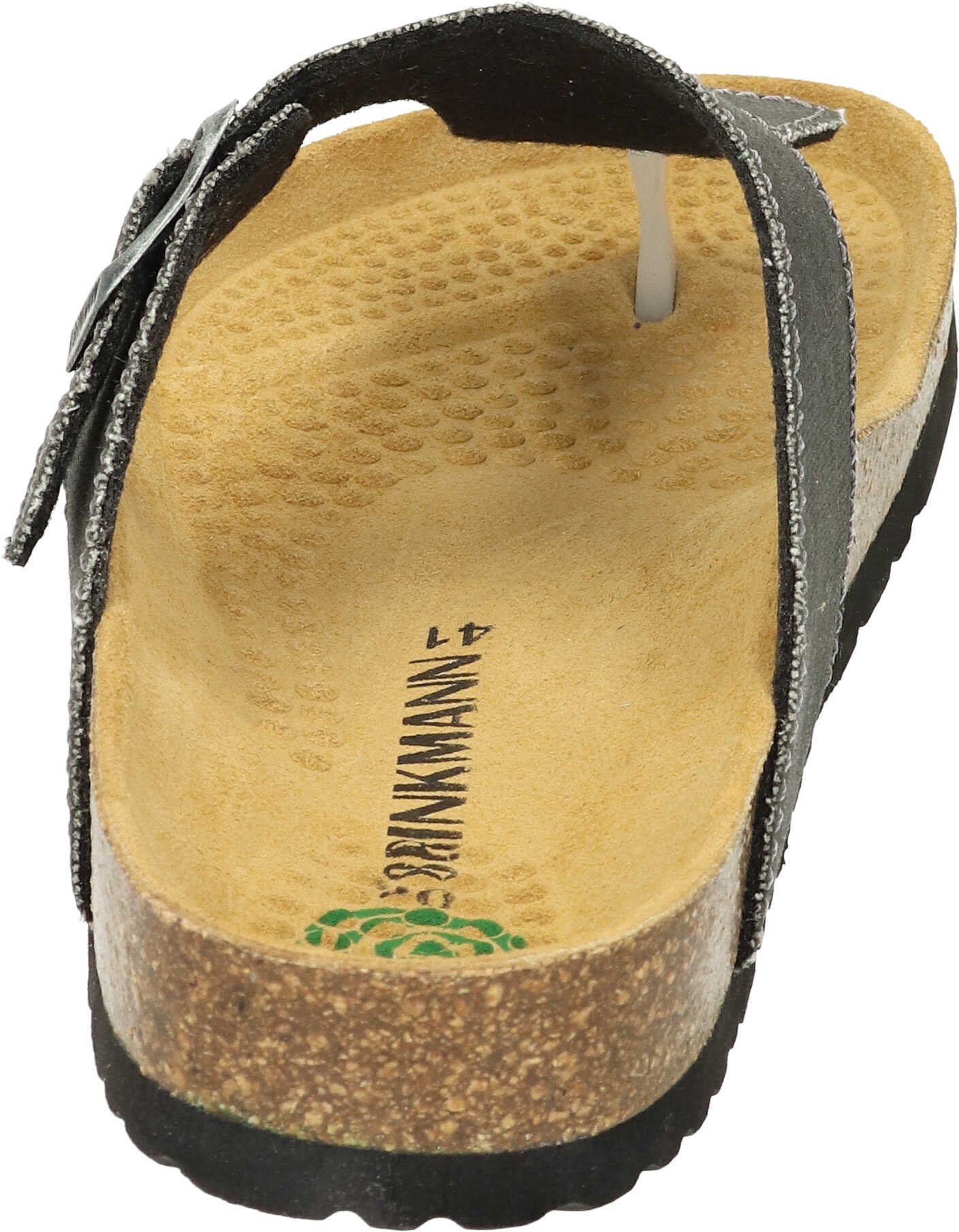 Dr. Brinkmann Pantoletten Zehentrenner aus Textil