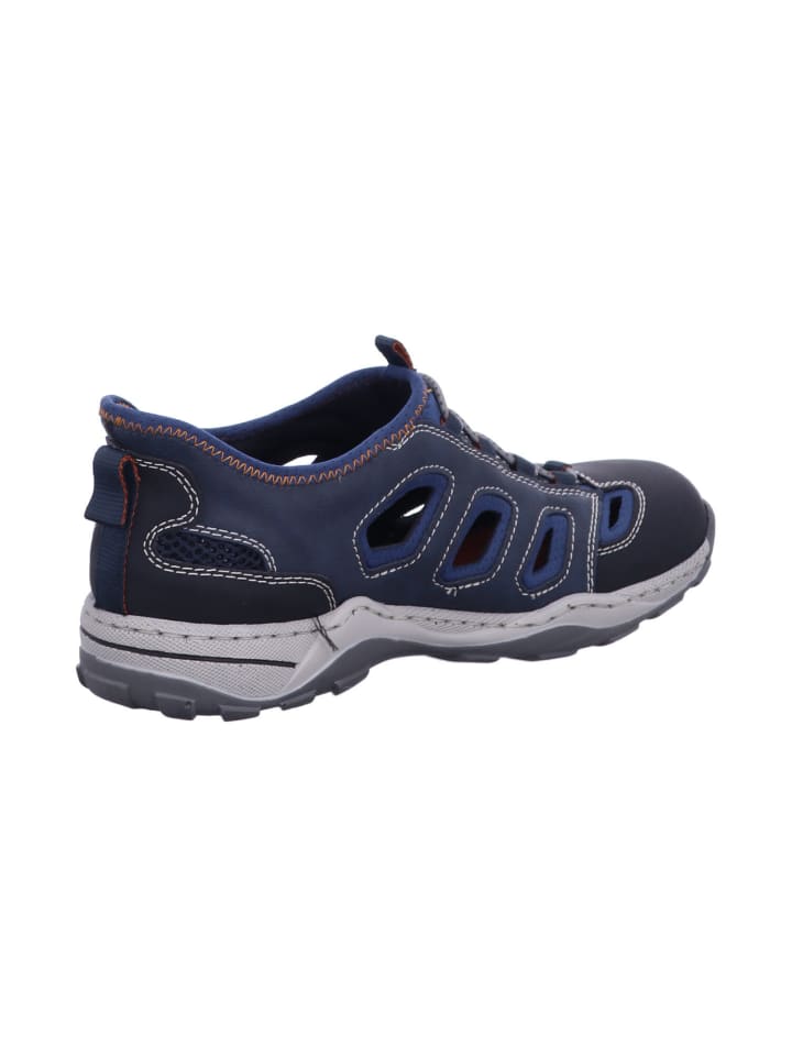 rieker Herren Halbschuhe  in Blau günstig kaufen