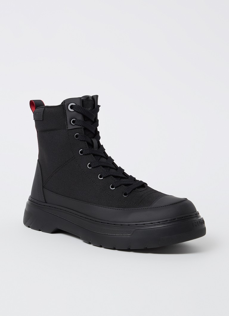 Pantofi HUGO BOSS Urian cu șireturi și logo
