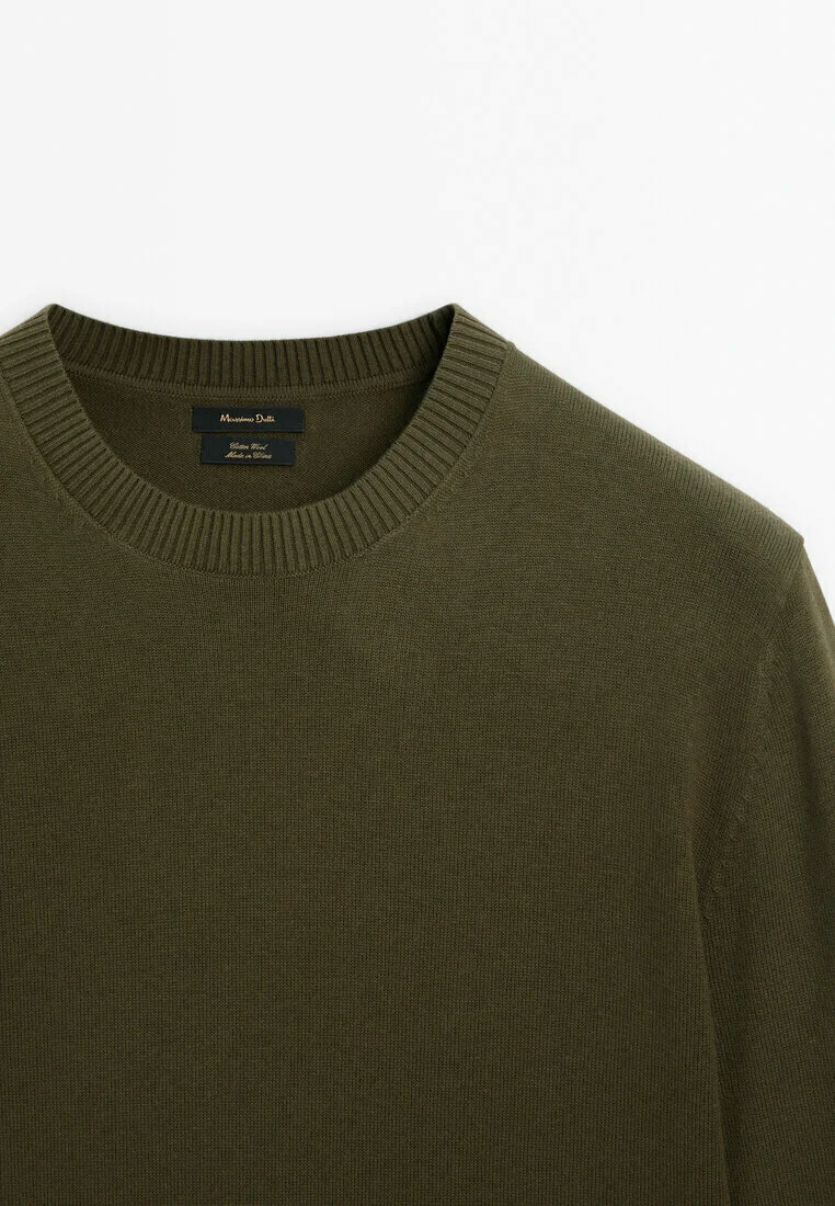 Massimo Dutti CON CUELLO REDONDO - Suéter
