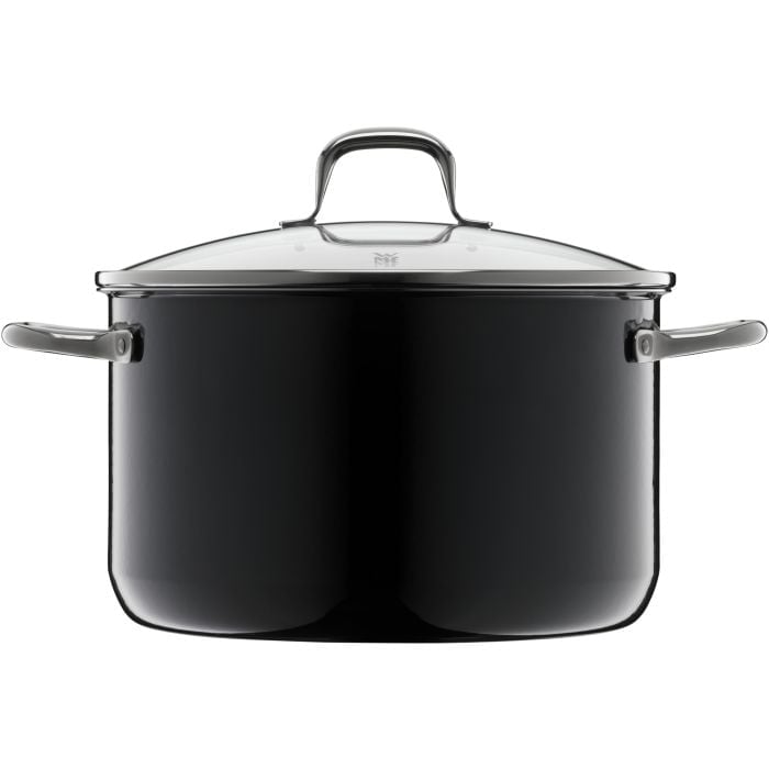 Fusiontec Essential Kochtopf mit Deckel, 24 cm, Black