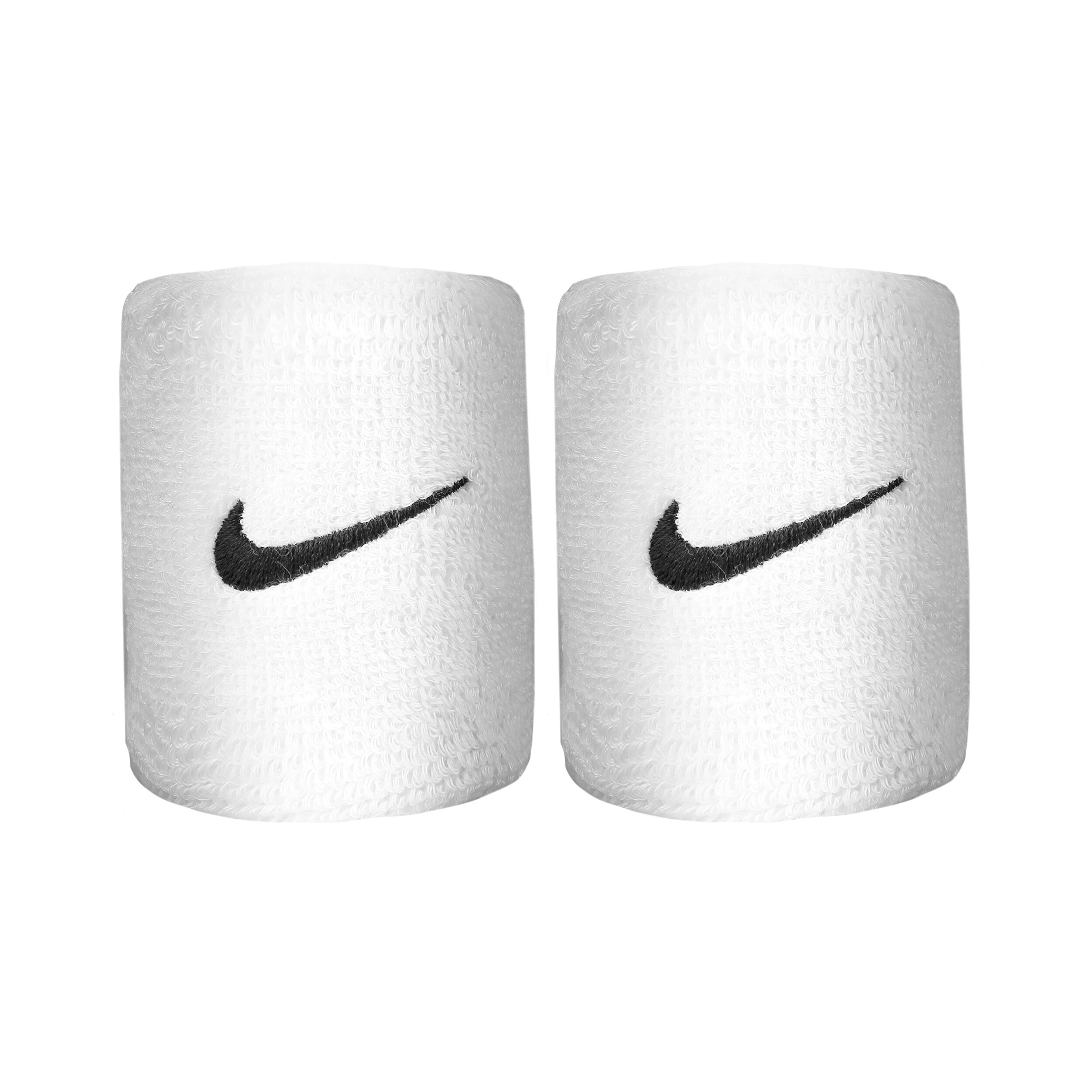 Swoosh Schweißband 2er Pack - Weiß, Schwarz