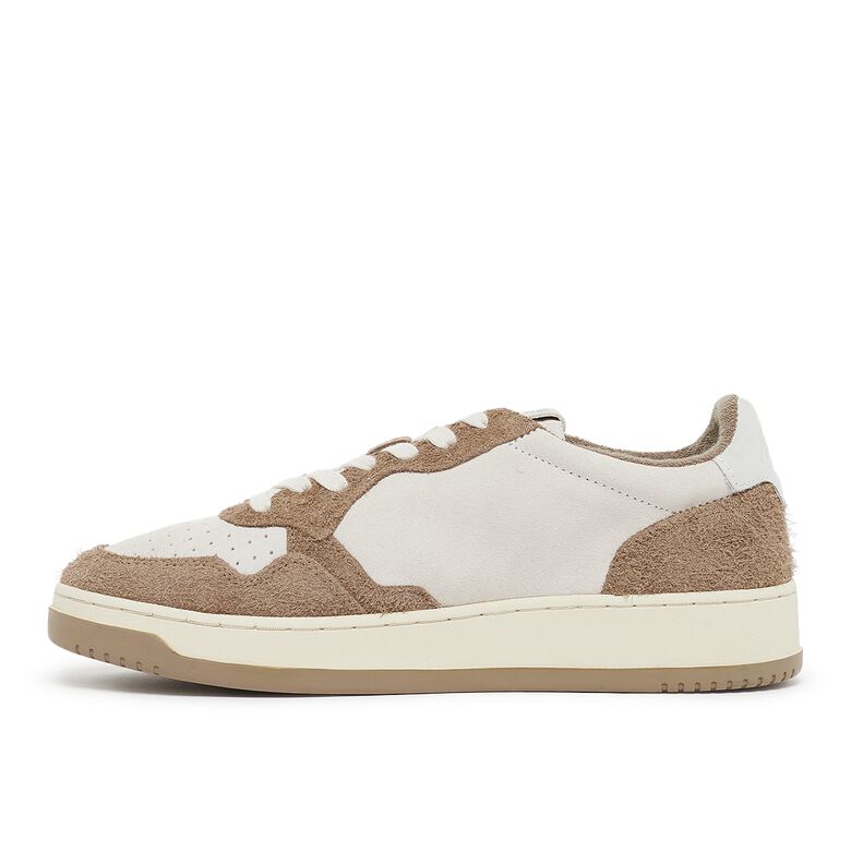 Autry Medalist Low SH04 suede/hair mud