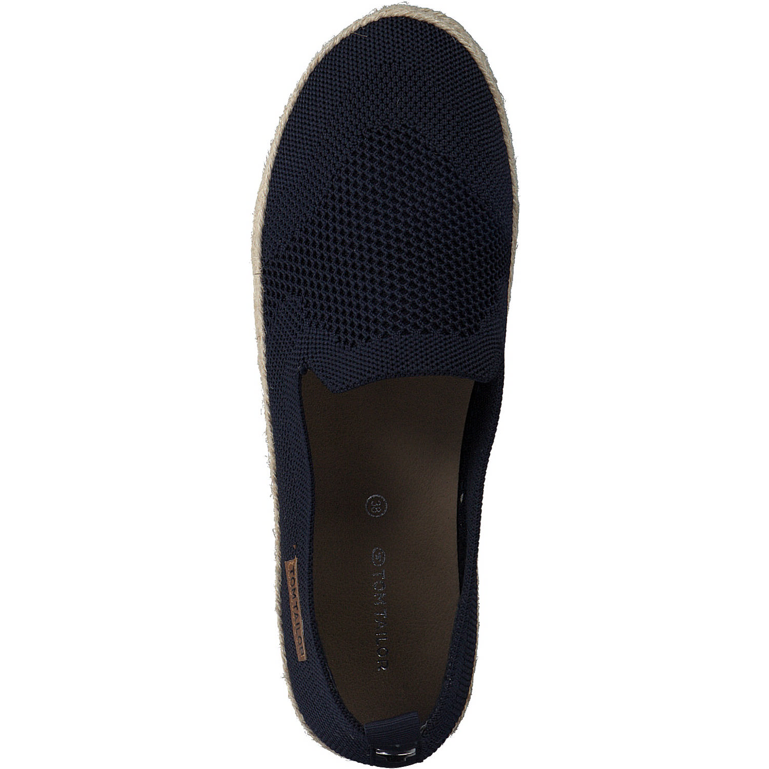 Tom Tailor 3292004, Espadrilles, Damen, Blau