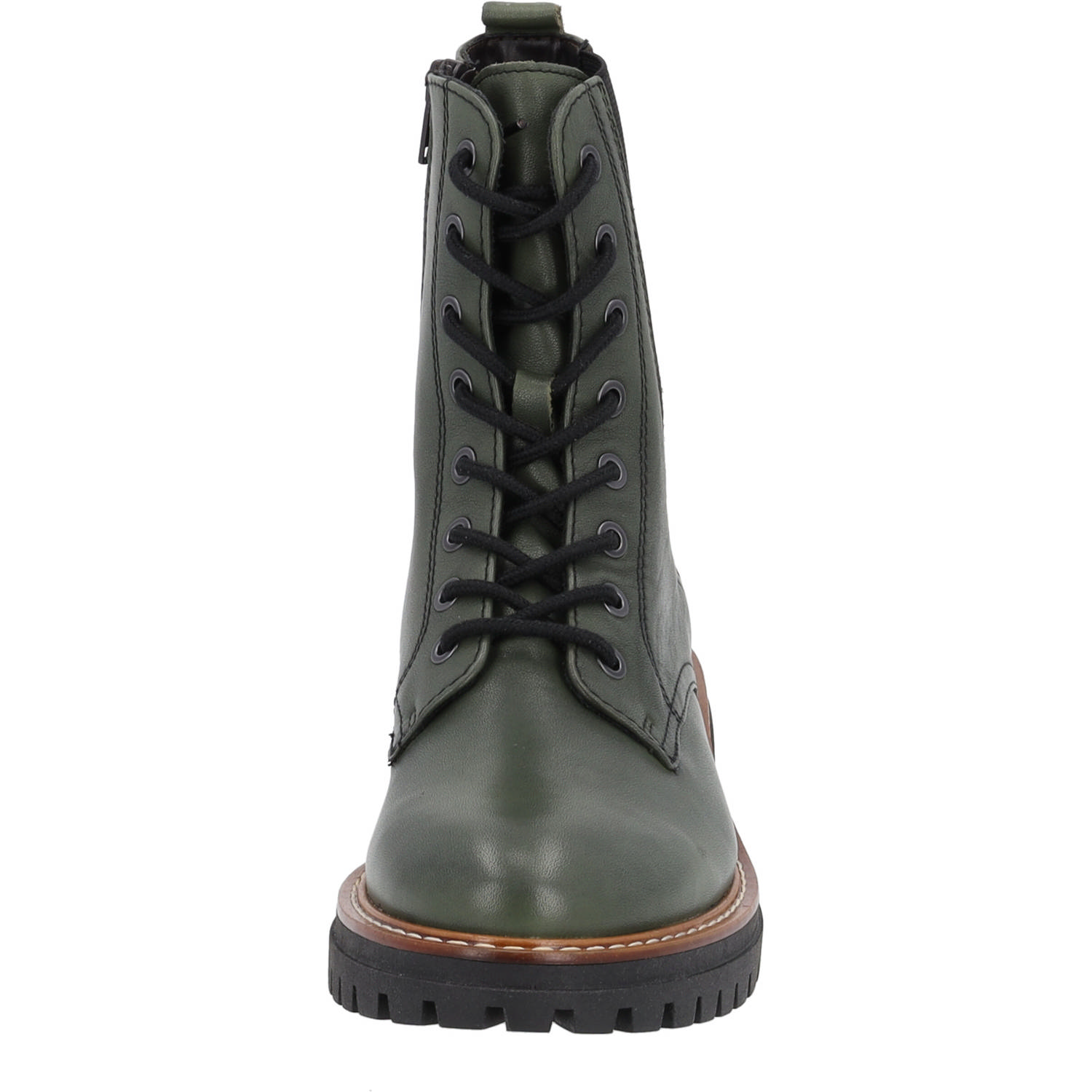 Palado Unije, Schnürstiefeletten, Damen, Grün