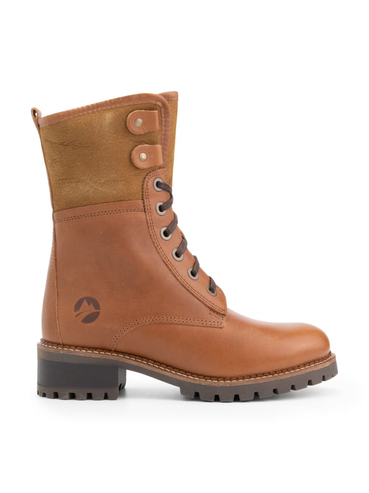 TRAVELIN' Ankle Boots Myre in Cognac günstig kaufen