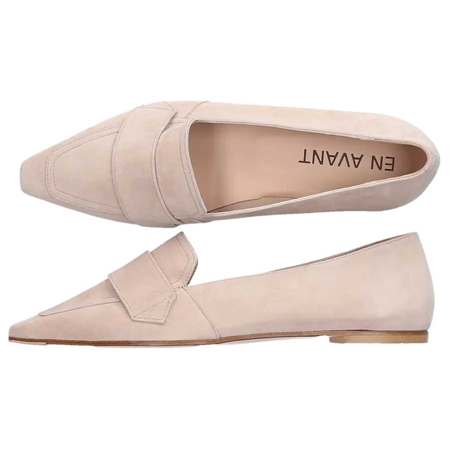 EN AVANT - Ballerinas X211028 Veloursleder - beige