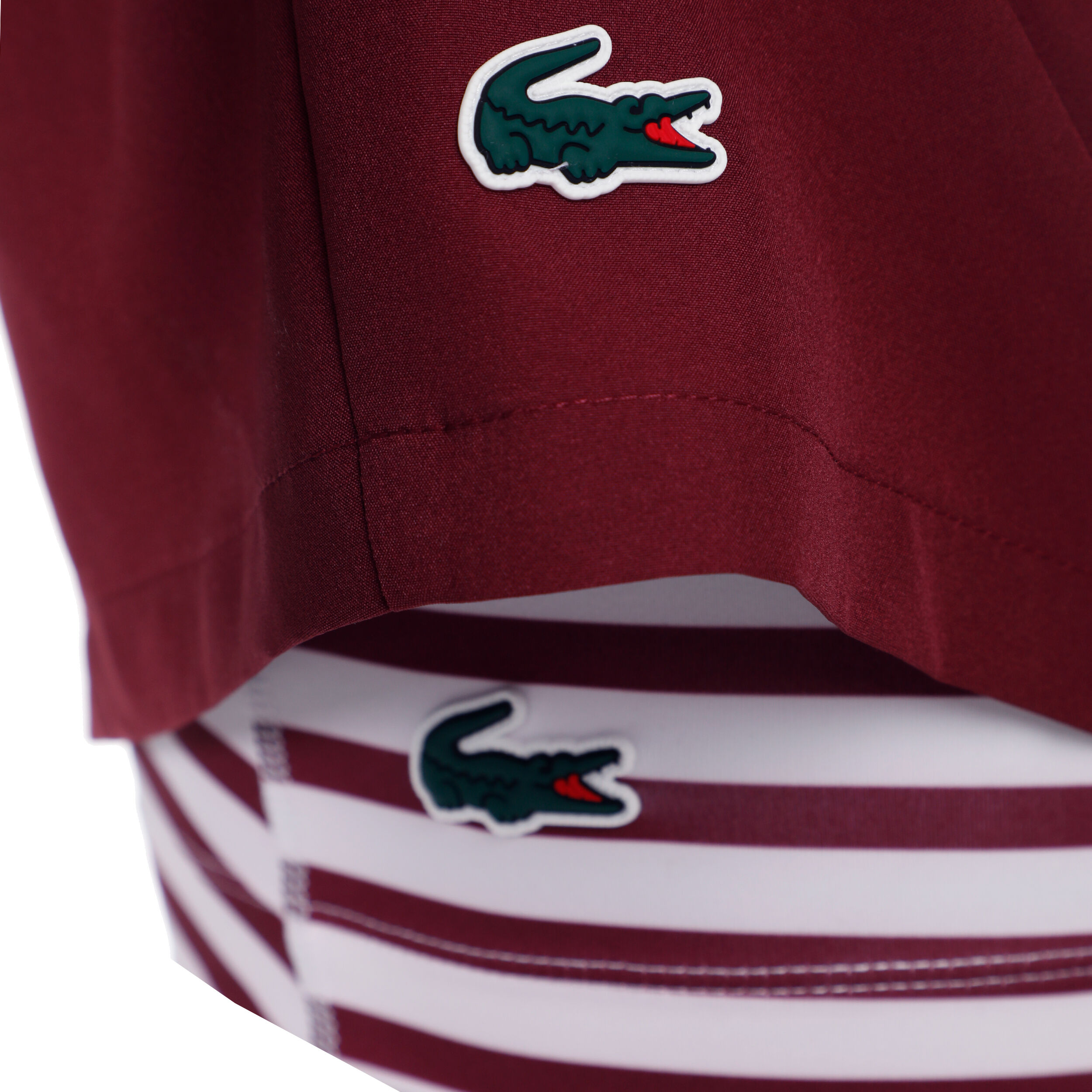 Shorts Herren - Dunkelrot, Mehrfarbig