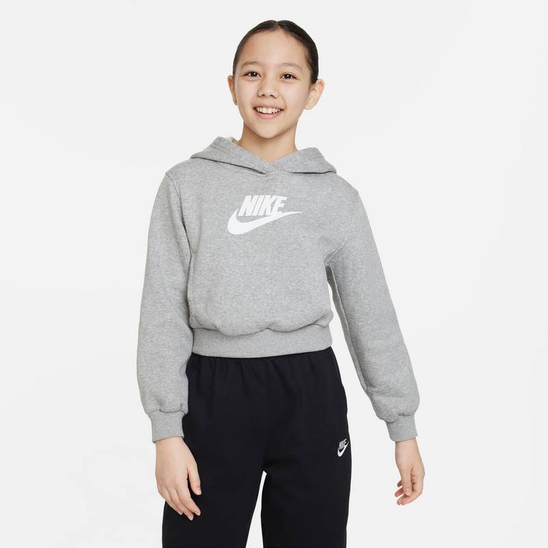 Nike NSW CLUB FLEECE CROP Hoodie Mdchen