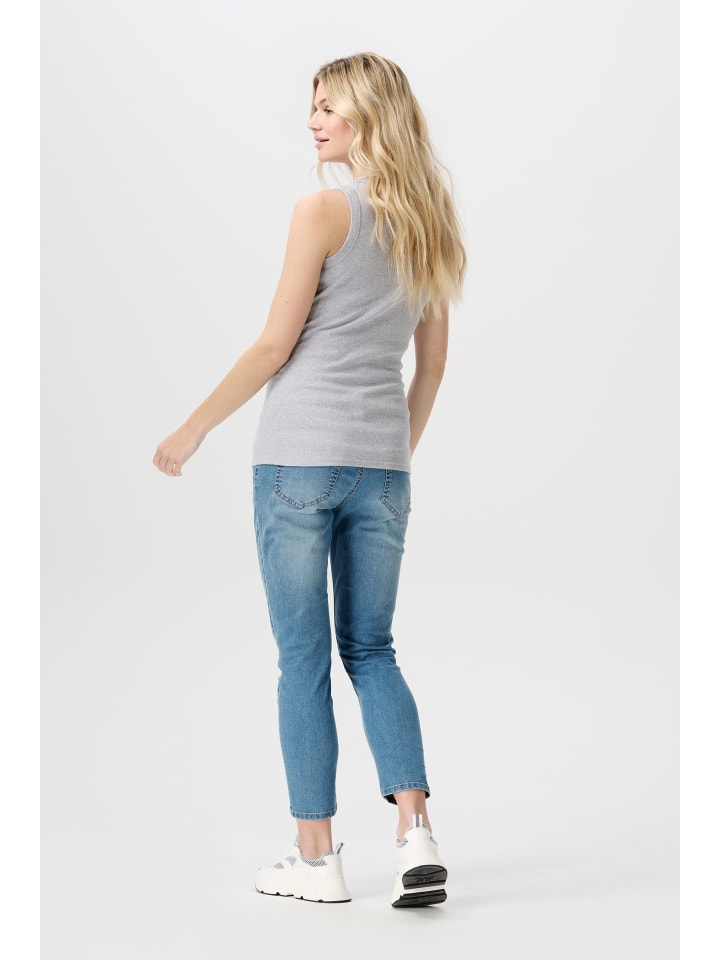 Noppies Slim Umstandsjeans Mila 7/8 in Vintage Blue günstig kaufen