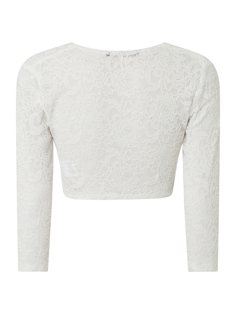 Bolero aus Spitze in offwhite