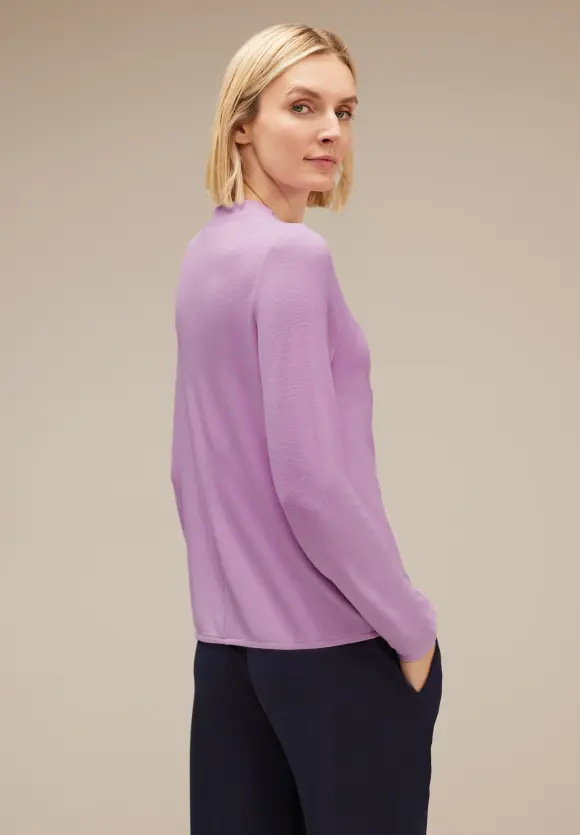 Street One Langarmshirt mit Gummisaum