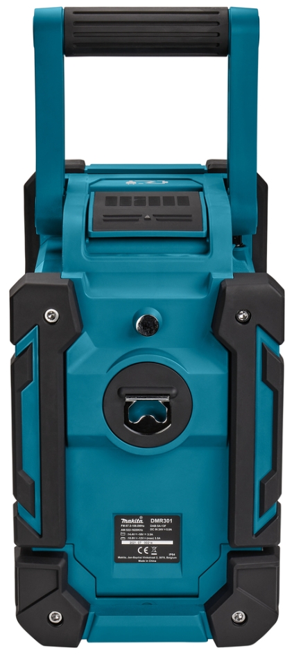Stavebné rádio Makita DMR301 s Bluetooth a DAB, DAB+ a FM s funkciou nabíjania