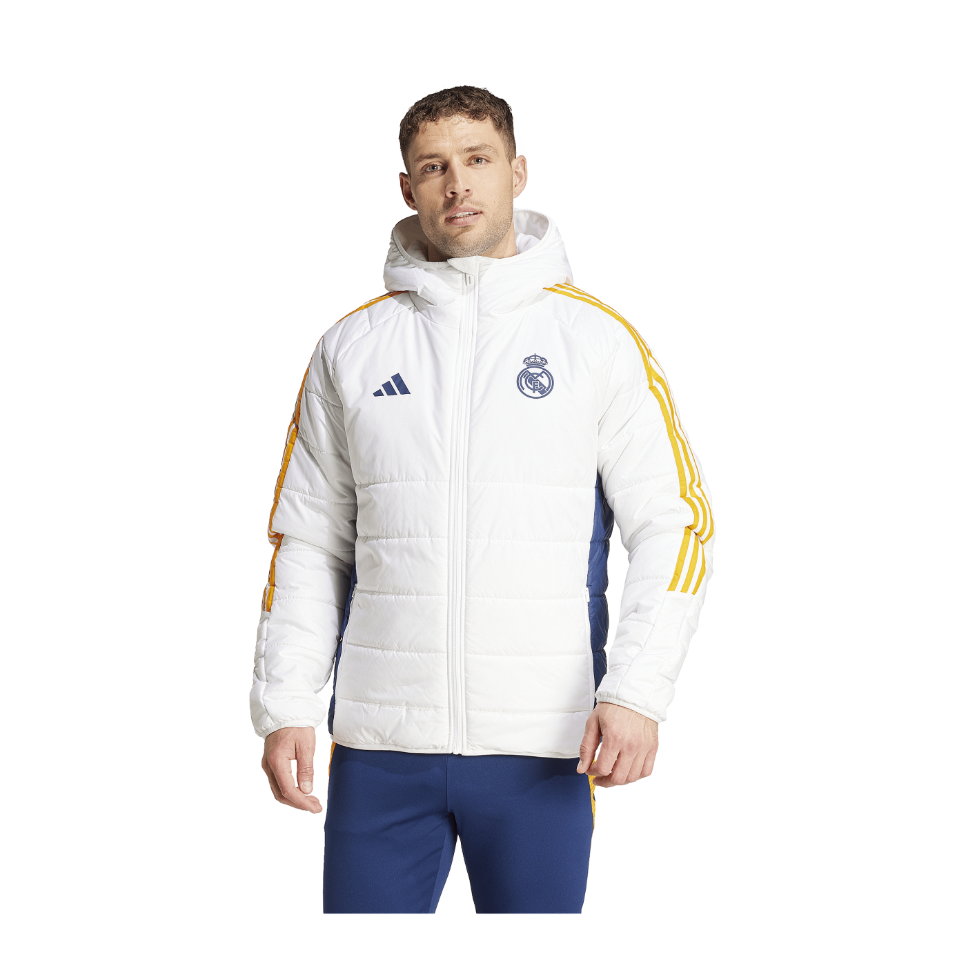 adidas Real Madrid Winterjacke Weiss
