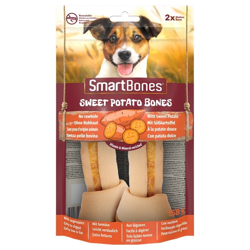 SmartBones Snacks SmartBones Sweet Potato Medium 2 Stück