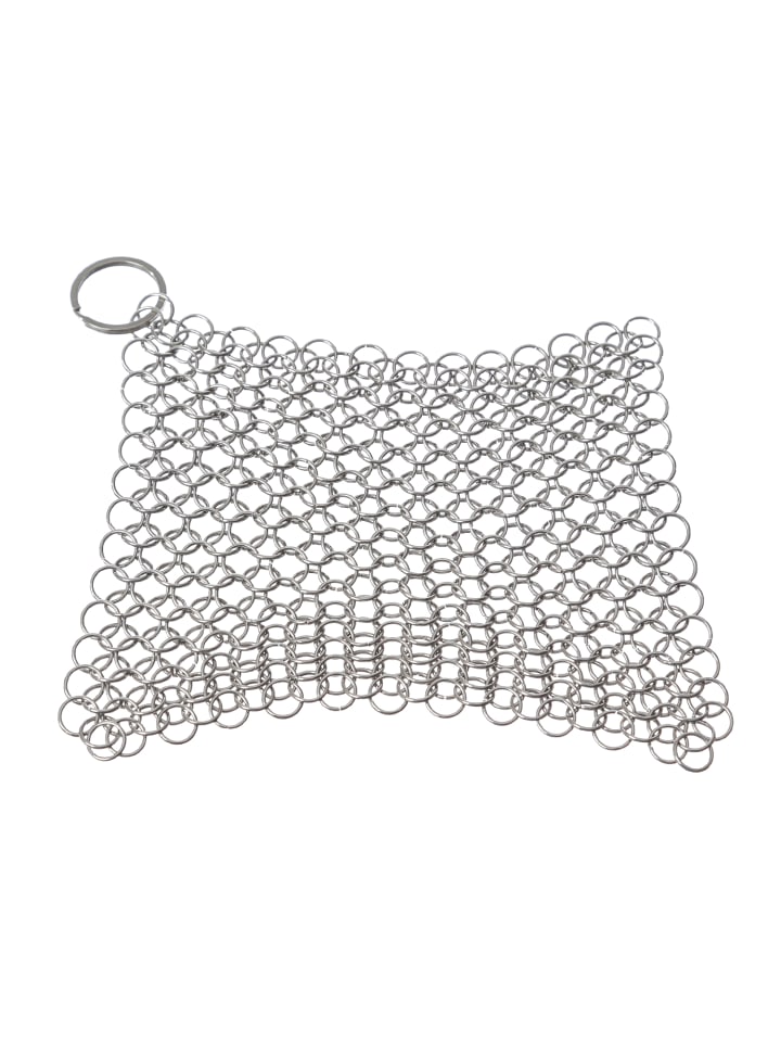 YOUCAMP Ringreiniger für Gusseisen Feuertöpfe Netzreiniger 12,5x12,5cm in silber günstig kaufen onesize