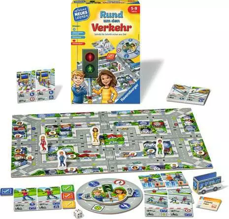 Rund um den Verkehr - Kinderspiel ab 5 Jahren
