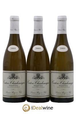 Corton-Charlemagne Grand Cru Simon Bize & Fils  2009 - Lot de 3 Bouteilles