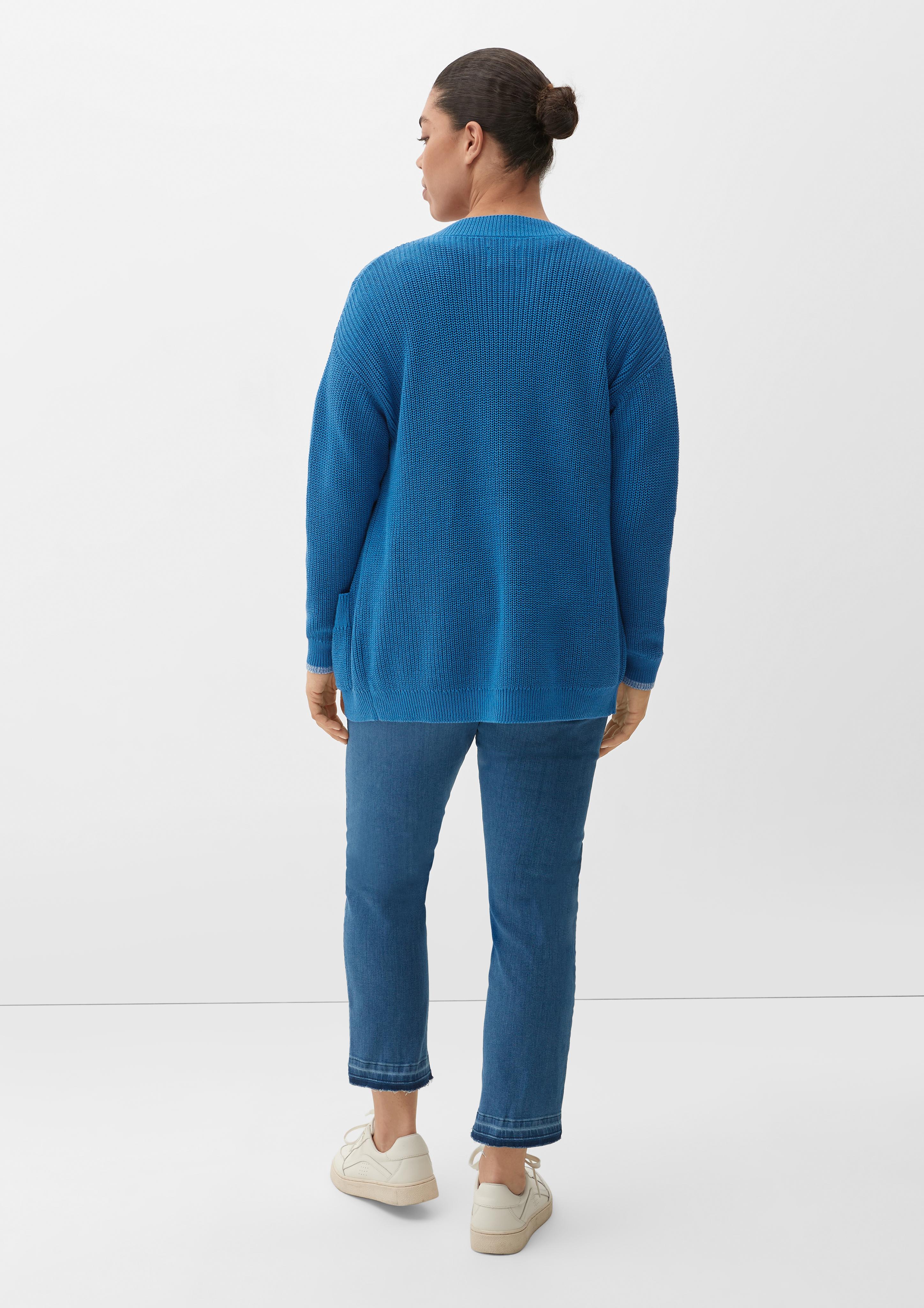 Strickjacke aus Baumwolle  2129125-5428