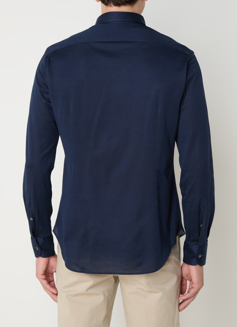 Jersey košile Corneliani Oxford regular fit