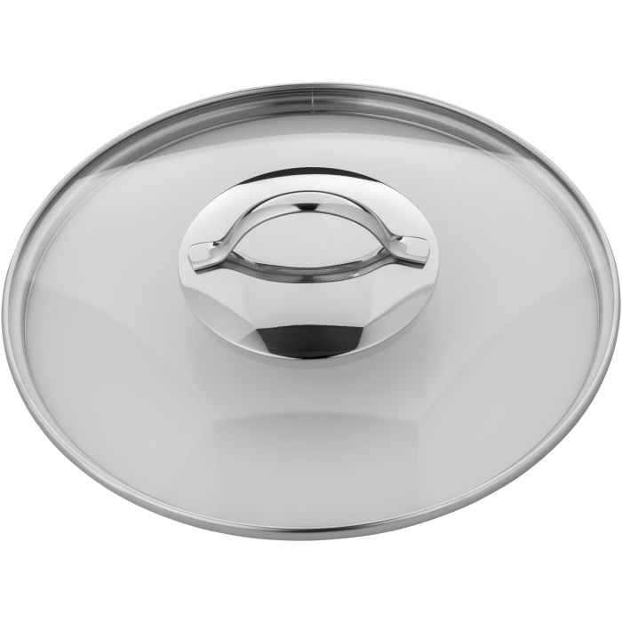 Ersatz-Glasdeckel mit rundem Griff, 24 cm