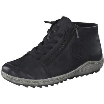 Remonte Ankle Schnürer in schwarz