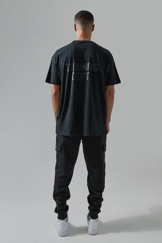 Oversize T-Shirt mit Active Training Dept Print