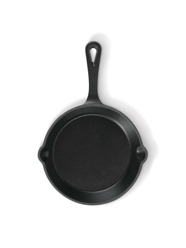 Stoneline Gusseisenpfanne | Emaille Bratpfanne in Schwarz | 15cm günstig kaufen 15 cm