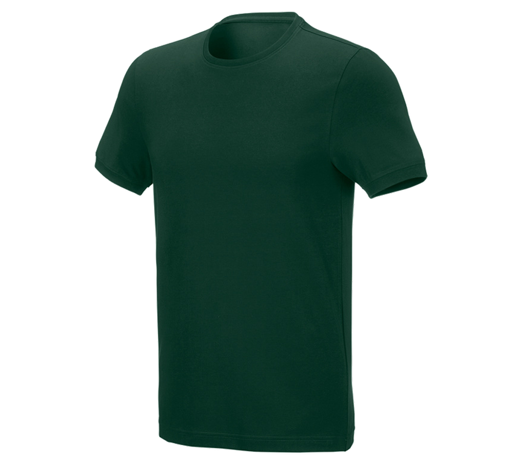 e.s. T-Shirt cotton stretch, slim fit