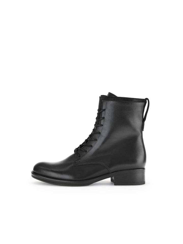 Gabor Fashion Schnürstiefeletten in schwarz günstig kaufen