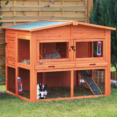 Trixie Natura Kleintierstall XL mit Freigehege